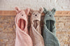 Wrap Blanket Bunny 100x105cm - Ash Green
