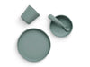 Dinner Set Silicone - Ash Green - 4 Pieces
