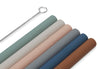 Straws Silicone Multicolour - 6 Pack