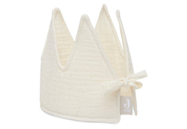 Birthday crown 12x35cm Party Collection - Ivory