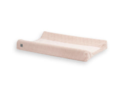 Changing Mat Cover 50x70cm River Knit - Pale Pink
