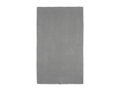 Blanket Cot 100x150cm Basic Knit - Stone Grey