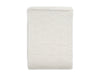 Blanket Crib 75x100cm River Knit - Cream White/Coral Fleece