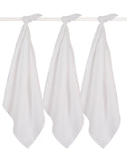 Muslin Cloth 70x70cm - White - 3 Pack