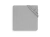 Fitted Sheet Cot Jersey 60x120cm - Soft Grey