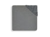 Fitted Sheet Crib Jersey 40/50x80/90cm - Storm Grey