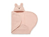 Wrap Blanket Bunny 100x105cm - Pale Pink