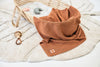 Blanket Cot 100x150cm Basic Knit - Caramel