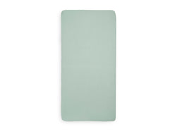 Fitted Sheet Cot Jersey 60x120cm - Ash Green
