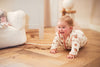 Baby Sleeping Bag with Removable Sleeves 110cm - Peach
