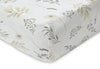 Fitted Sheet Cot Jersey 60x120cm - Wild Flowers