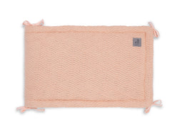 Bedbumper 35x180cm River Knit - Pale Pink