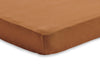 Fitted Sheet Cot Jersey 60x120cm - Caramel - 2 Pack